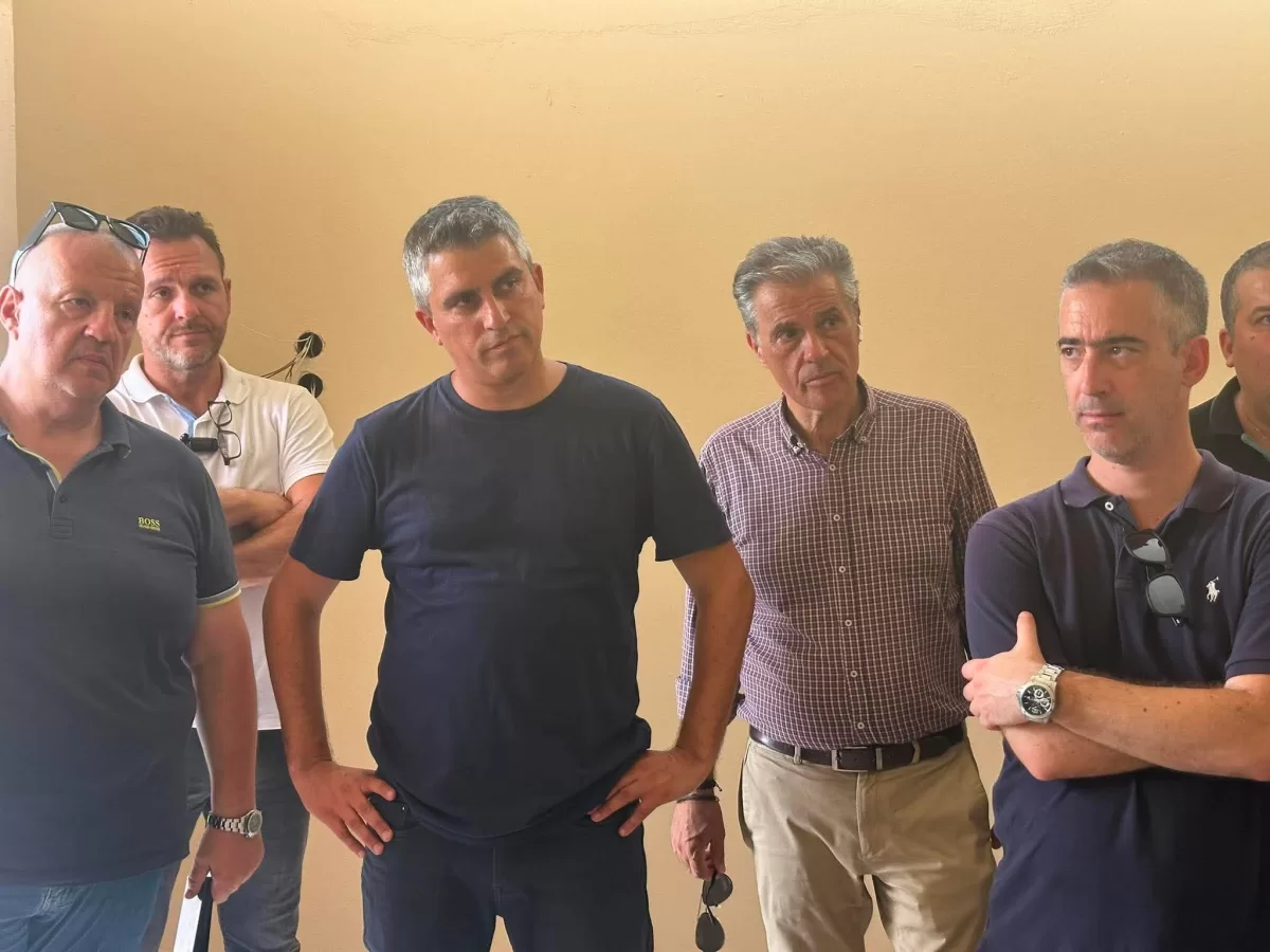 Αυτοψία Χρίστου Δήμα στα σχολεία του Δήμου Κορινθίων