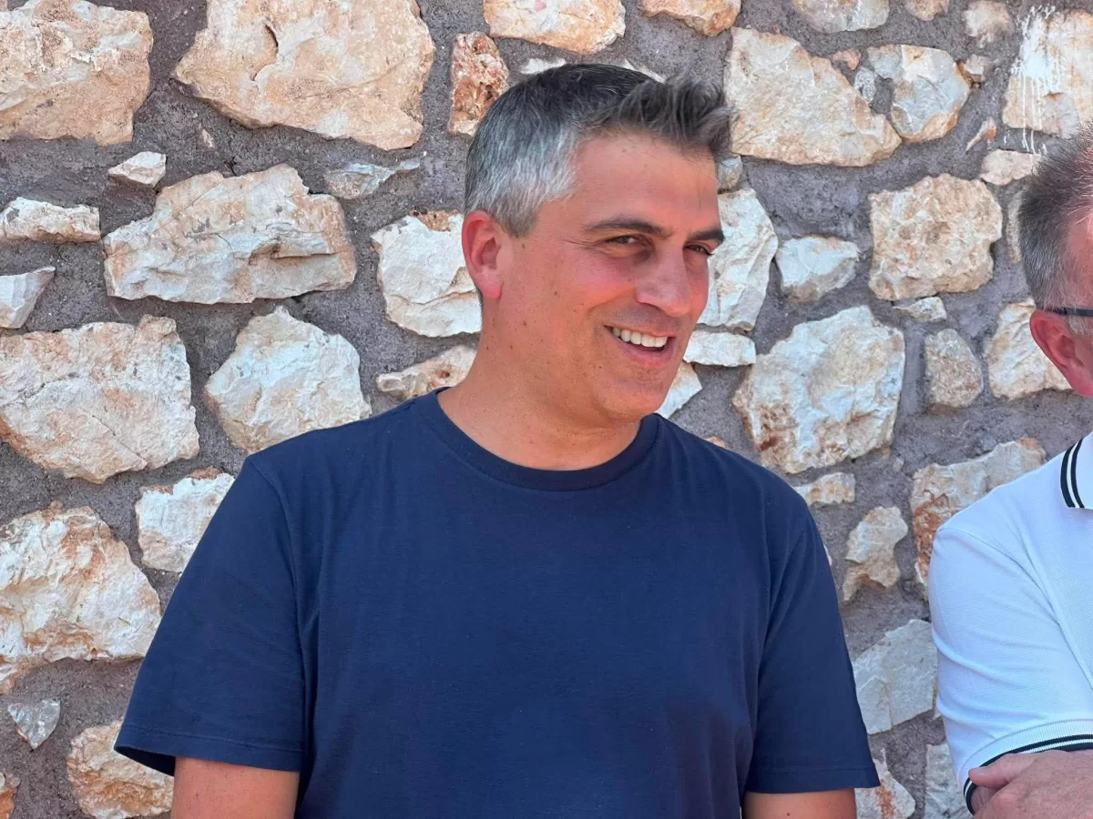 Αυτοψία Χρίστου Δήμα στα σχολεία του Δήμου Κορινθίων