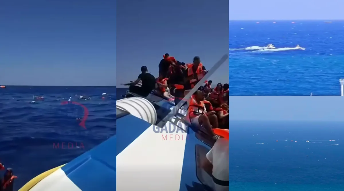 Βύθιση καταμαράν στην Κερύνεια: Συναγερμός και επιχείρηση διάσωσης - Φωτογραφία 2