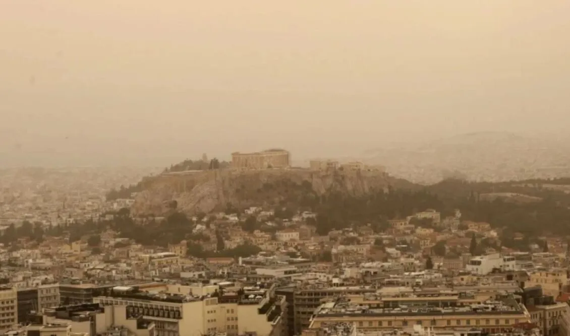 Αφρικανική σκόνη και υψηλές θερμοκρασίες συνθέτουν το σκηνικό του καιρού - Φωτογραφία 2