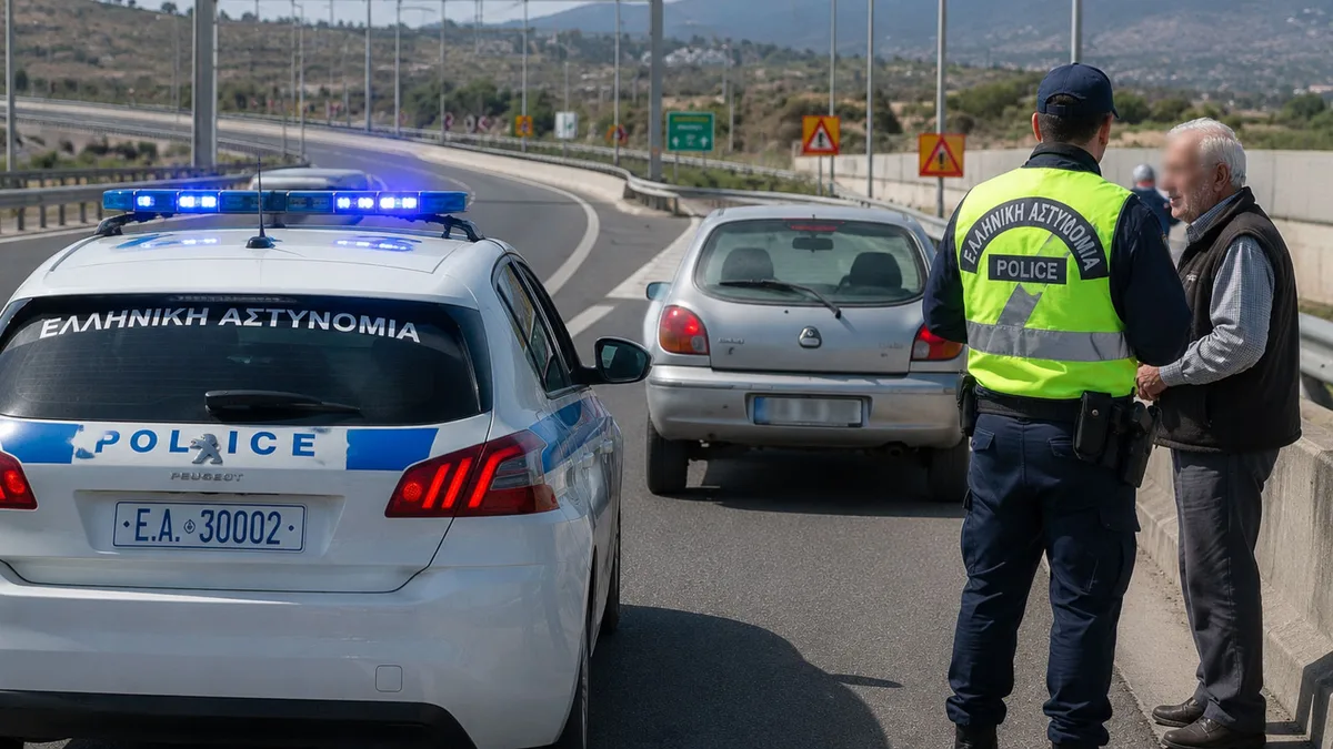 Κίνδυνος στην Αττική Οδό: 90χρονος οδηγός πήγαινε ανάποδα στην αριστερή λωρίδα - Φωτογραφία 2