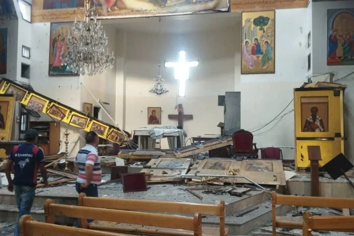 Αιματηρή επίθεση στην ελληνορθόδοξη εκκλησία στην Ιορδανία: Νέο σοκαριστικό βίντεο - Φωτογραφία 1